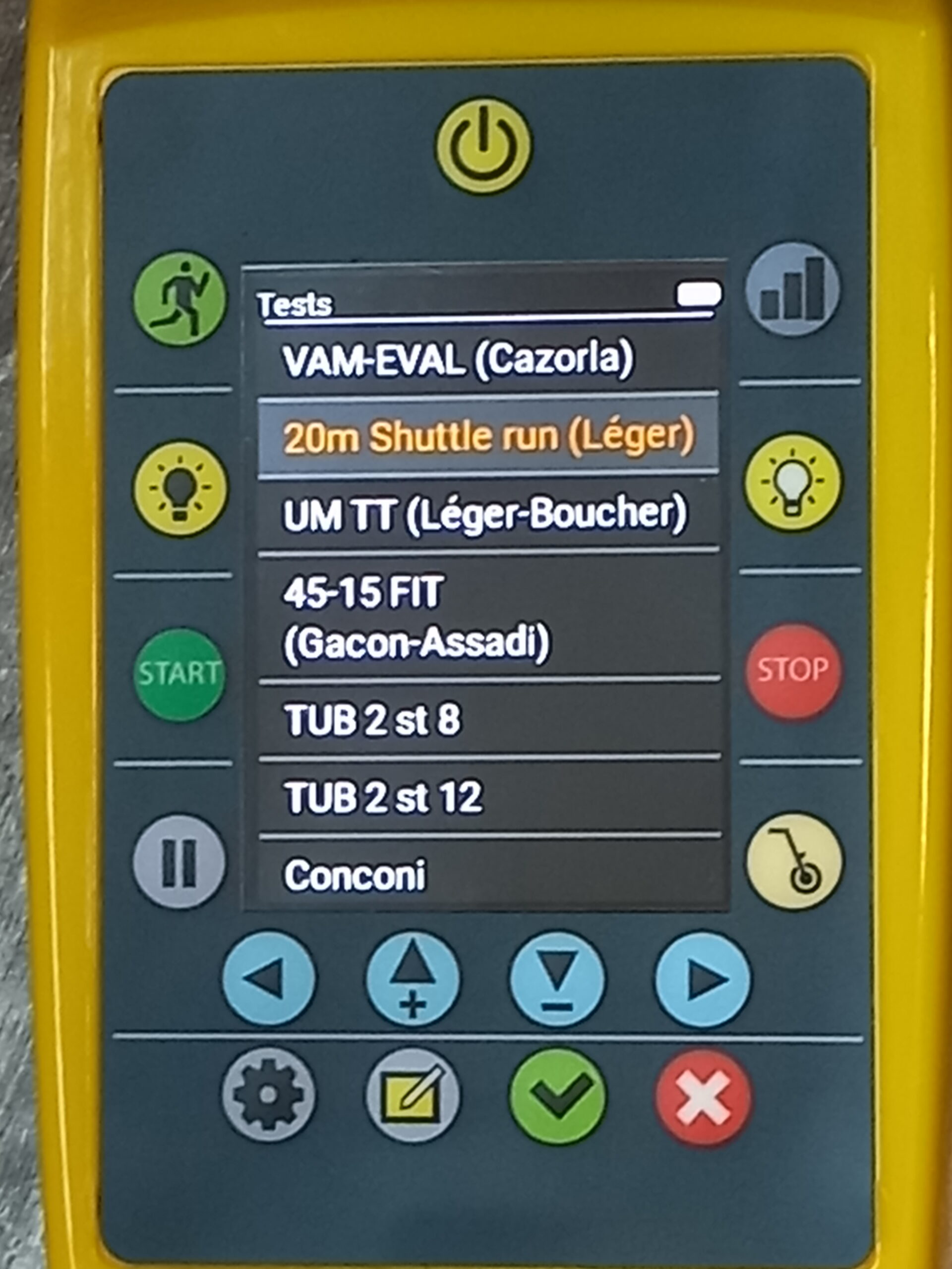 How to calculate your maximal aerobic speed with the Shuttle's test