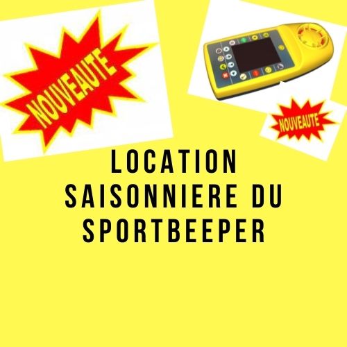 Nouveauté location materiel sportif sportbeeper