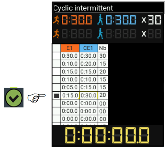 intermittent exercise 30 30