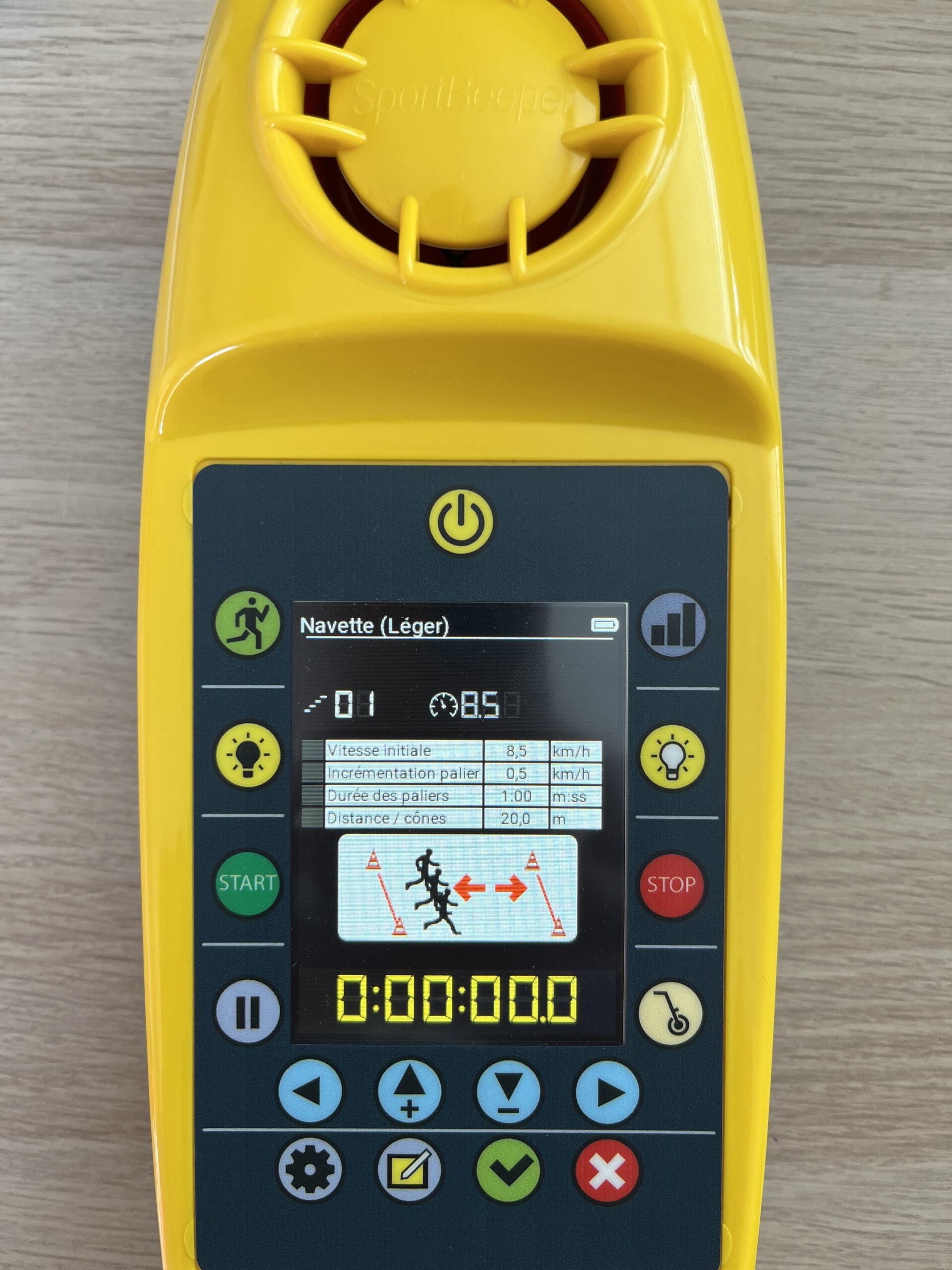 test navette beep test